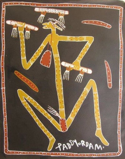Paddy Fordham Wainburranga Australian Aboriginal Artist