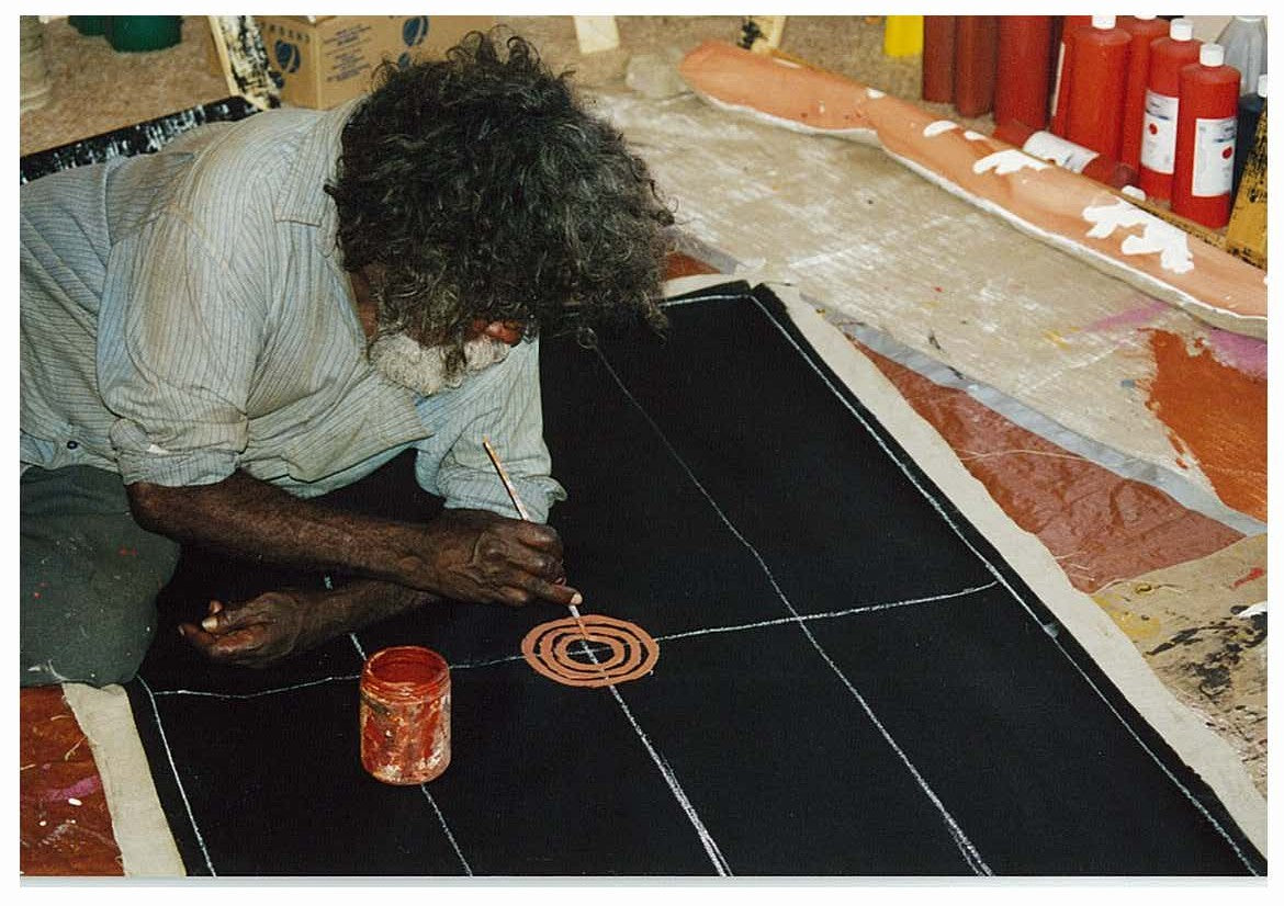 Clifford Possum Tjapaltjarri Aboriginal Art
