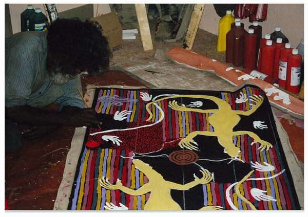 Clifford Possum Tjapaltjarri Aboriginal Art