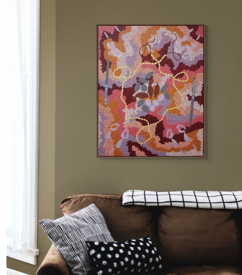 Women's Ceremony at Red Hill south of Yuelemu