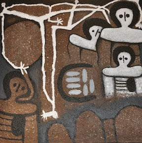 Hughie Ah Won Aboriginal Artist Red Desert Dreamings Gallery