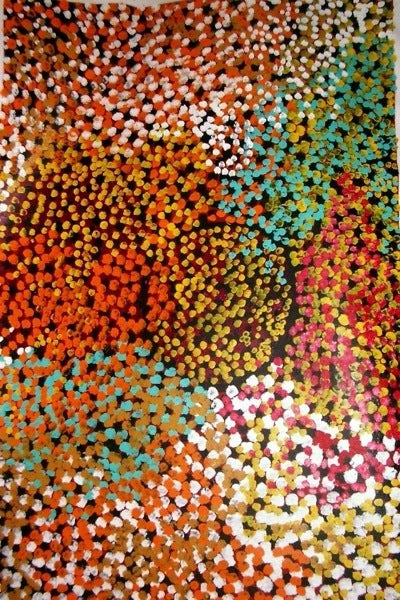 Lorna Fencer Napurrula Caterpilla Dreaming