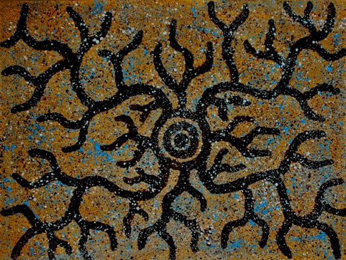 Michael Nelson Jagamara Aboriginal Artwork Australia