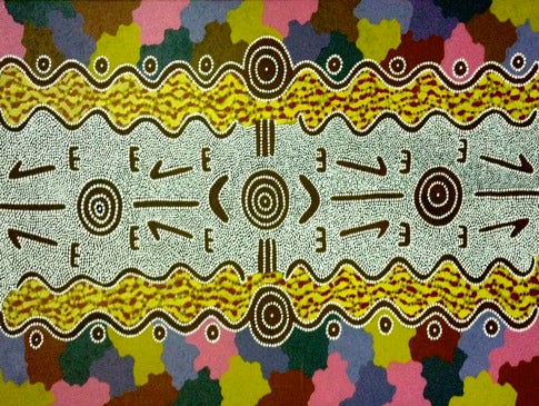 Michael Nelson Jagamara Aboriginal Artist