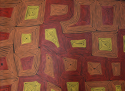 Ronnie Tjampitjanpa Indigenous Art Australia