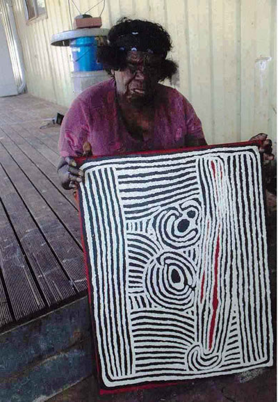 Tjawina Porter Nampitjinpa Indigenous Artist Australia