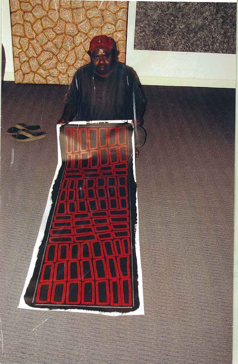 Walala Tjapaltjarri Aboriginal Artist Australia